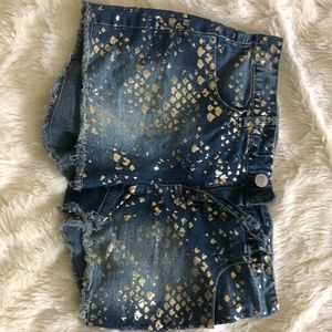 Jean shorts